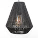 Label51 Hanglamp Ibiza - Zwart - Jute - 2-Lichts-Hanglampen-LABEL51