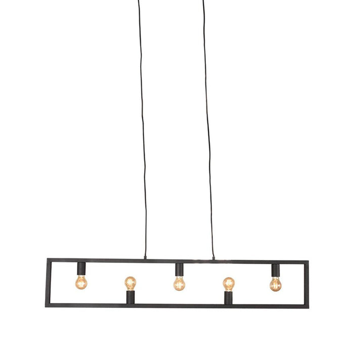 Label51 Hanglamp Quadrato - Zwart - Metaal-Hanglampen-LABEL51