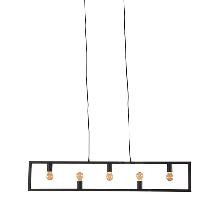 Label51 Hanglamp Quadrato - Zwart - Metaal-Hanglampen-LABEL51