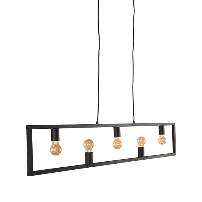 Label51 Hanglamp Quadrato - Zwart - Metaal-Hanglampen-LABEL51