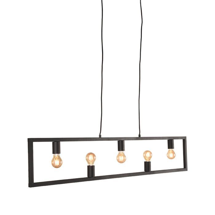 Label51 Hanglamp Quadrato - Zwart - Metaal-Hanglampen-LABEL51