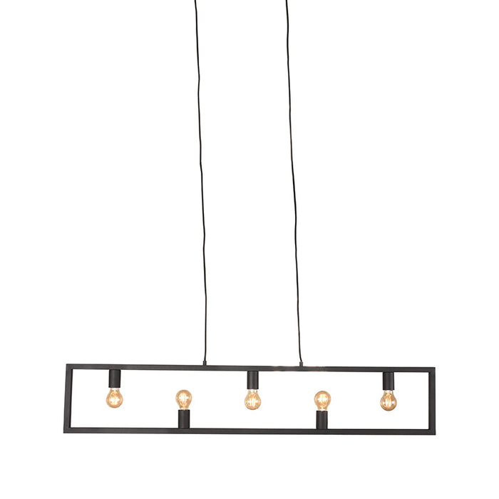 Label51 Hanglamp Quadrato - Zwart - Metaal-Hanglampen-LABEL51