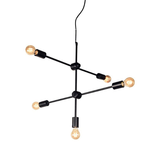 Label51 Hanglamp Stilo - Zwart - Metaal-Hanglampen-LABEL51
