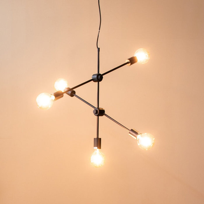Label51 Hanglamp Stilo - Zwart - Metaal-Hanglampen-LABEL51