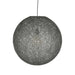Label51 Hanglamp Twist - Grijs - Vlas - XL-Hanglampen-LABEL51