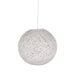 Label51 Hanglamp Twist - Wit - Vlas - M-Hanglampen-LABEL51