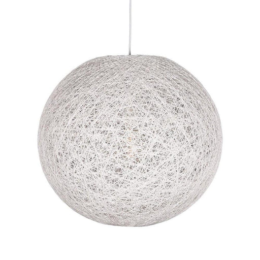 Label51 Hanglamp Twist - Wit - Vlas - XL-Hanglampen-LABEL51