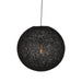 Label51 Hanglamp Twist - Zwart - Vlas - L-Hanglampen-LABEL51