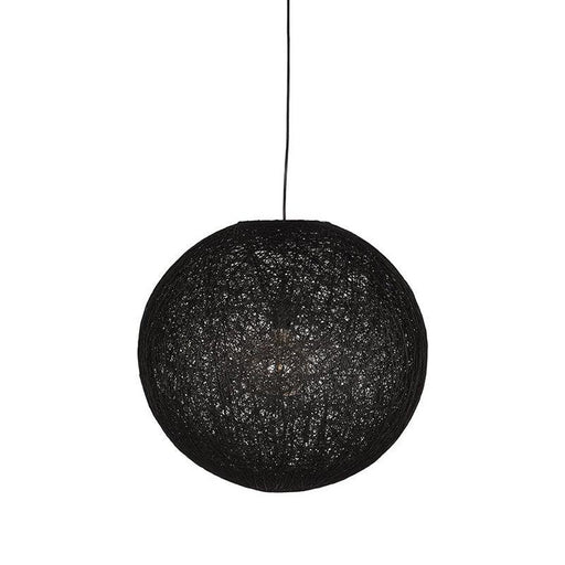 Label51 Hanglamp Twist - Zwart - Vlas - M-Hanglampen-LABEL51