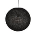 Label51 Hanglamp Twist - Zwart - Vlas - XL-Hanglampen-LABEL51