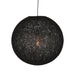Label51 Hanglamp Twist - Zwart - Vlas - XL-Hanglampen-LABEL51