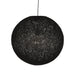 Label51 Hanglamp Twist - Zwart - Vlas - XL-Hanglampen-LABEL51