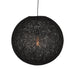 Label51 Hanglamp Twist - Zwart - Vlas - XL-Hanglampen-LABEL51