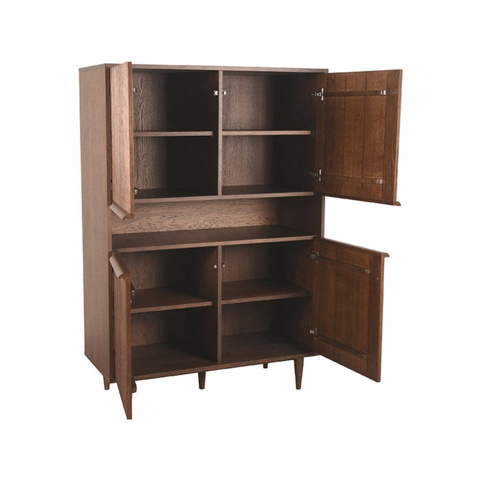 Label51 Hoge Kast Jule 110x49x158 cm walnoot-Opbergkasten-LABEL51