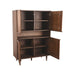Label51 Hoge Kast Jule 110x49x158 cm walnoot-Opbergkasten-LABEL51