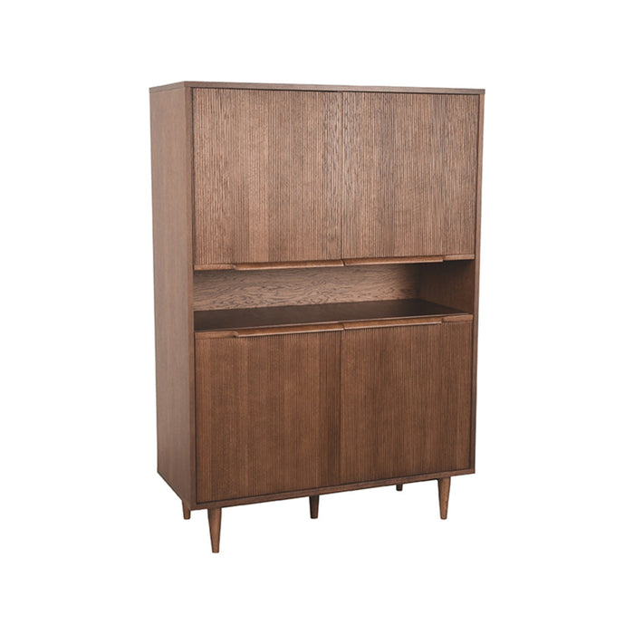 Label51 Hoge Kast Jule 110x49x158 cm walnoot-Opbergkasten-LABEL51
