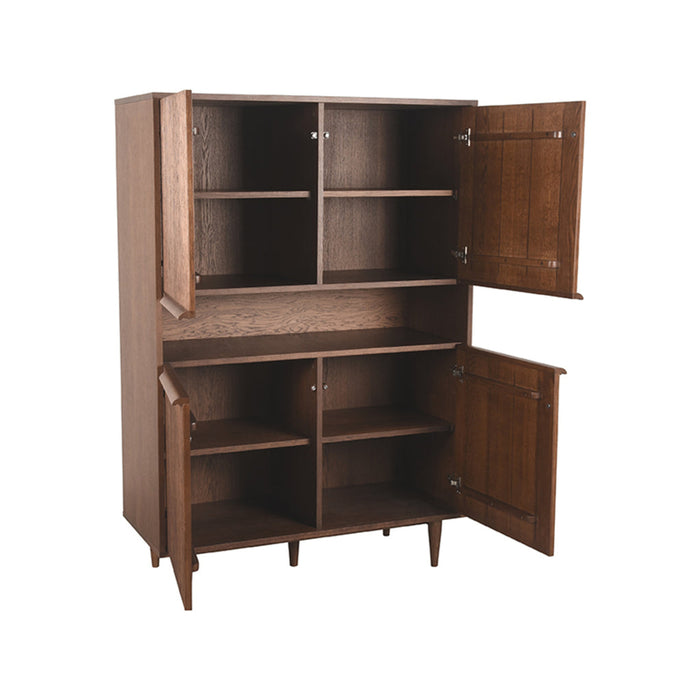 Label51 Hoge Kast Jule 110x49x158 cm walnoot-Opbergkasten-LABEL51