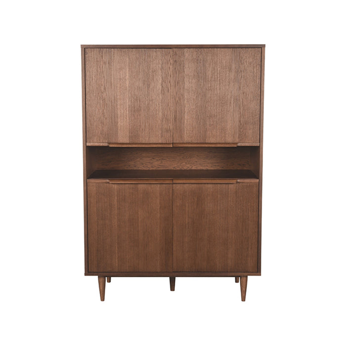 Label51 Hoge Kast Jule 110x49x158 cm walnoot-Opbergkasten-LABEL51