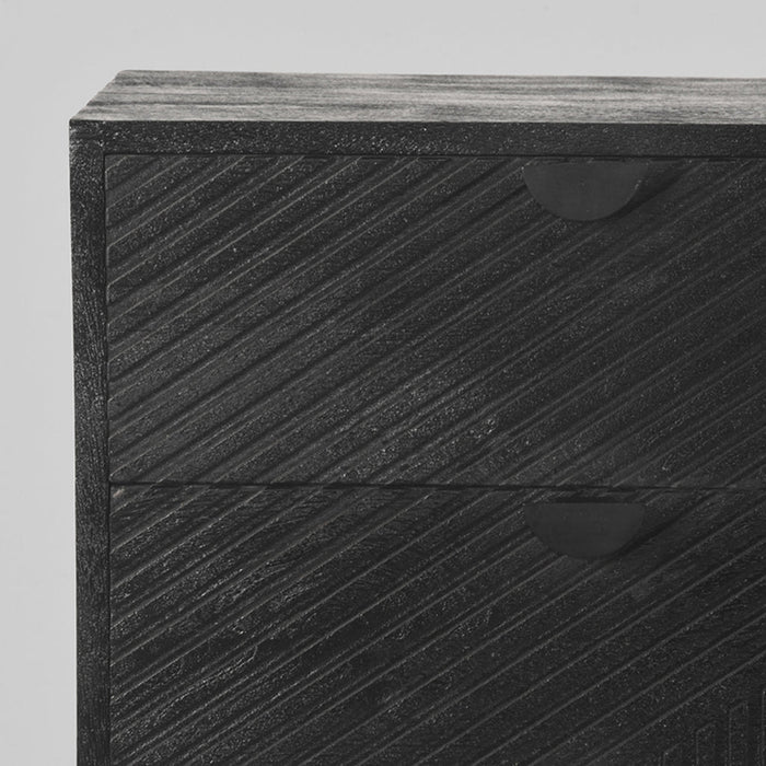 Label51 Ladekast Cotia - Zwart - Mangohout-Ladenkasten-LABEL51