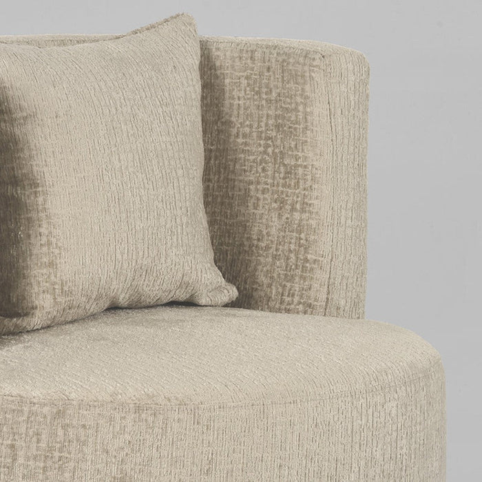 Label51 Lounge -Eetkamerstoel Evy - Beige - Velvet 65 cm-Fauteuils-LABEL51