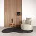 Label51 Lounge -Eetkamerstoel Evy - Beige - Velvet 90 cm-Fauteuils-LABEL51