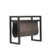 Label51 Magazinehouder - Antraciet - Leder-Woondecoratie-LABEL51