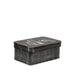 Label51 Make-Up opbergkist - Zwart - Metaal-Opbergdozen en manden-LABEL51