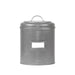 Label51 Opbergblik - Antiek grijs - Metaal - XL - 20x20x25 cm-Opbergdozen en manden-LABEL51
