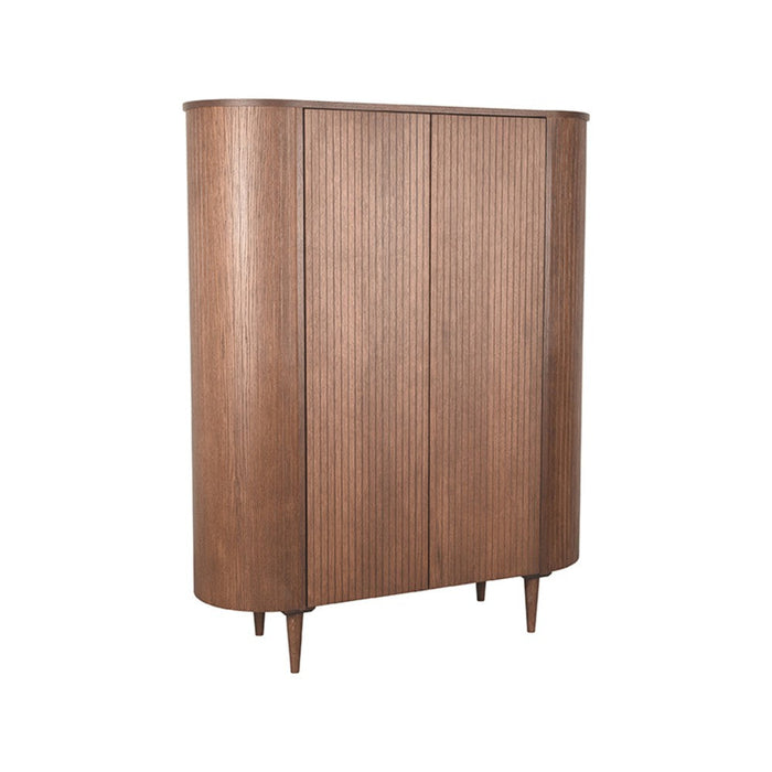 Label51 Opbergkast Oliva - Walnut - Oak - Opbergkast Oliva - Natural - Oak - 125x47x158-Opbergkasten-LABEL51