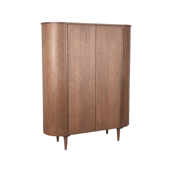 Label51 Opbergkast Oliva - Walnut - Oak - Opbergkast Oliva - Natural - Oak - 125x47x158-Opbergkasten-LABEL51
