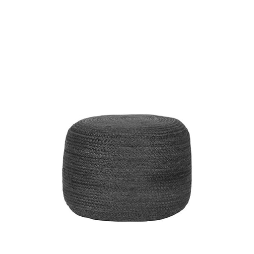 Label51 Poef Jute - Antraciet - Jute - 50 cm-Poefs-LABEL51
