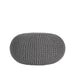 Label51 Poef Knitted - Donkergrijs - Katoen - L-Poefs-LABEL51