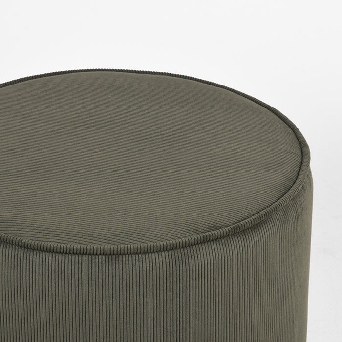 Label51 Poef Tibo - Army green - Ribcord-Poefs-LABEL51