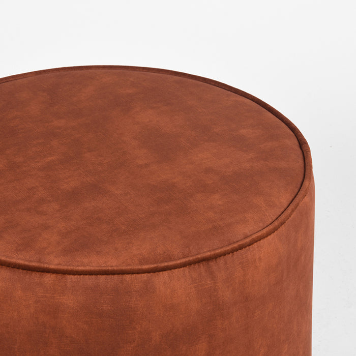 Label51 Poef Tibo - Rust - Velours-Poefs-LABEL51