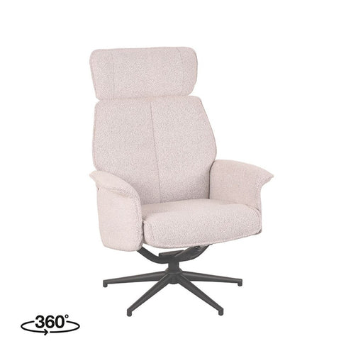 Label51 Relaxfauteuil Verdal 77x79x109 cm Boucle Naturel-Fauteuils-LABEL51