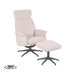 Label51 Relaxfauteuil Verdal + Ottomane 77x79x109 cm wit Boucle-Fauteuils-LABEL51