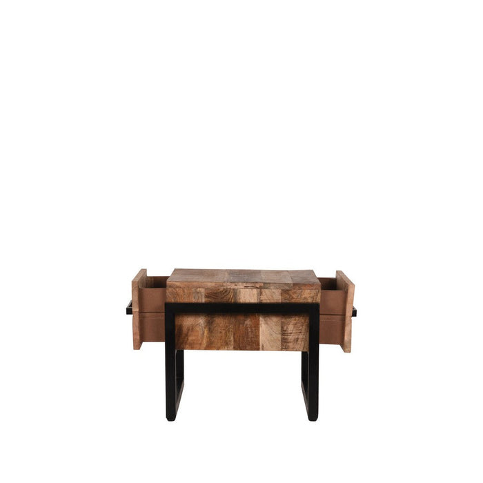 Label51 Salontafel Bolivia - Rough - Mangohout - 50 cm-Salontafels-LABEL51
