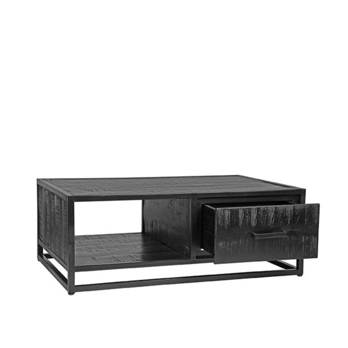 Label51 Salontafel Chili - Zwart - Mangohout-Salontafels-LABEL51