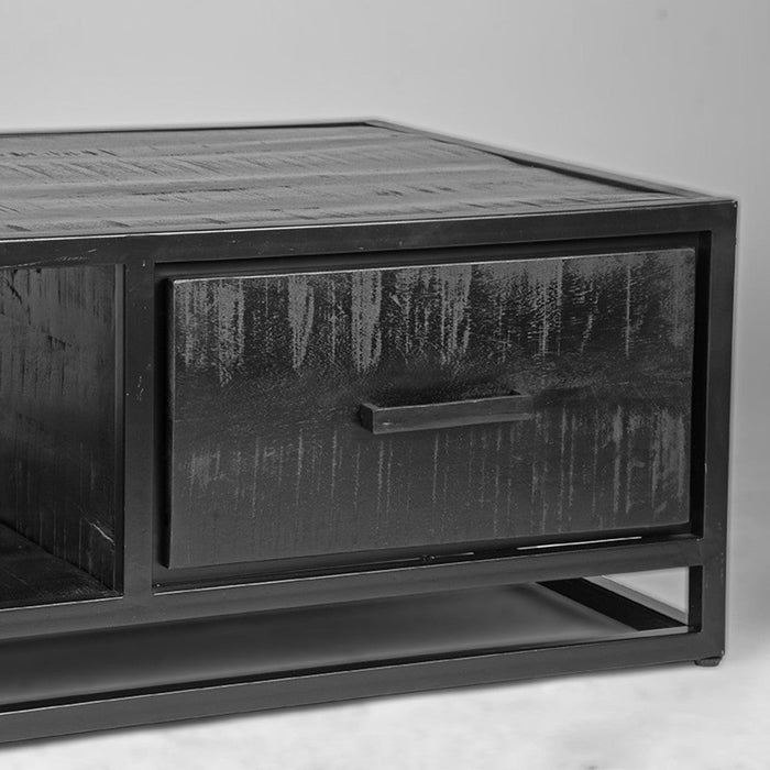Label51 Salontafel Chili - Zwart - Mangohout-Salontafels-LABEL51