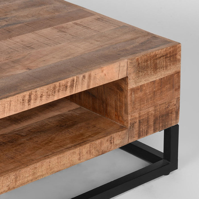 Label51 Salontafel Cube - Rough - Mangohout-Salontafels-LABEL51