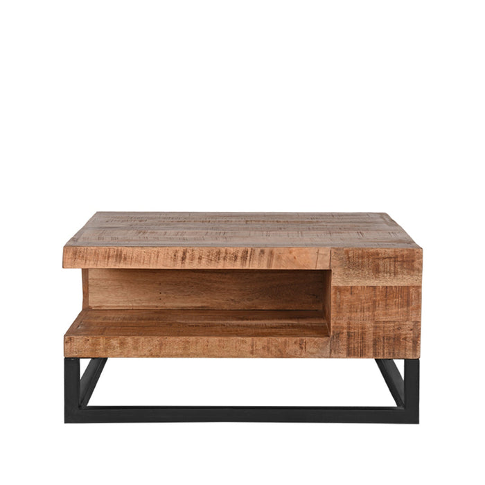 Label51 Salontafel Cube - Rough - Mangohout-Salontafels-LABEL51