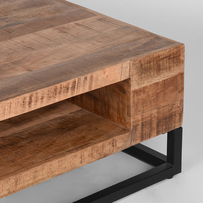 Label51 Salontafel Cube - Rough - Mangohout-Salontafels-LABEL51