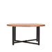 Label51 Salontafel Dex - Rough - Mangohout - Rond - 80 cm-Salontafels-LABEL51