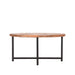 Label51 Salontafel Dex - Rough - Mangohout - Rond - 80 cm-Salontafels-LABEL51
