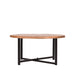Label51 Salontafel Dex - Rough - Mangohout - Rond - 80 cm-Salontafels-LABEL51