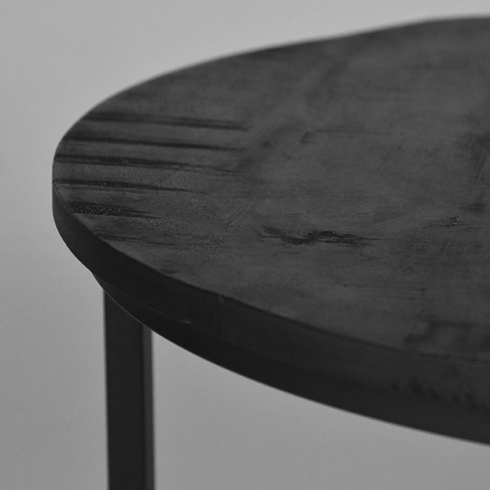 Label51 Salontafel Double - Zwart - Mangohout-Salontafels-LABEL51