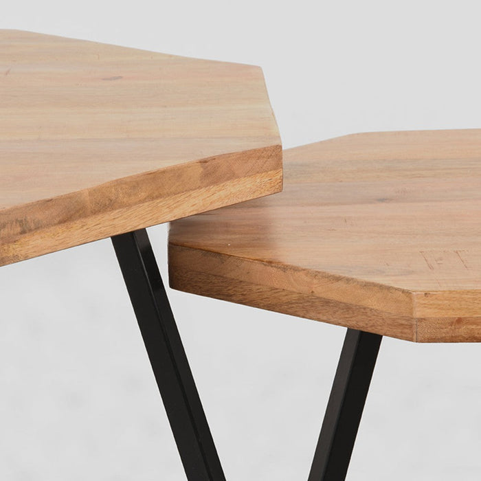 Label51 Salontafel Figure - Rough - Mangohout-Salontafels-LABEL51