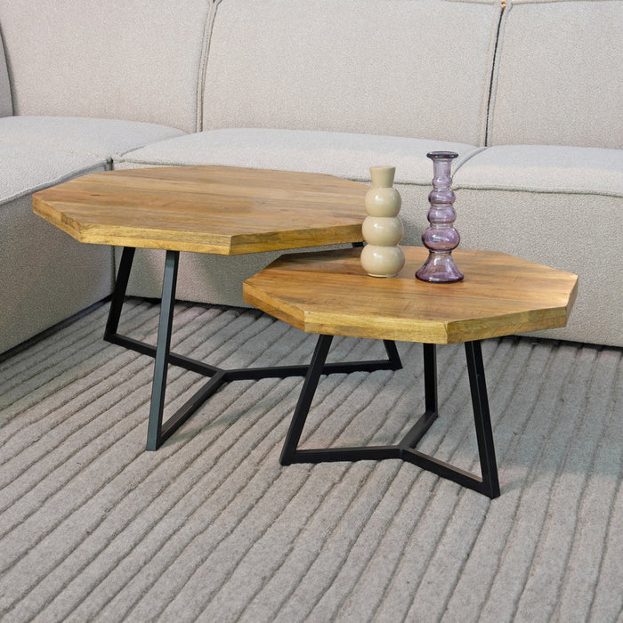 Label51 Salontafel Figure - Rough - Mangohout-Salontafels-LABEL51