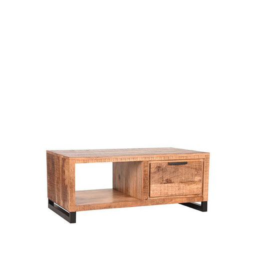Label51 Salontafel Glasgow - Rough - Mangohout - 110x60 cm-Salontafels-LABEL51