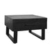 Label51 Salontafel Santos - Zwart - Mangohout - 64x70 cm-Salontafels-LABEL51
